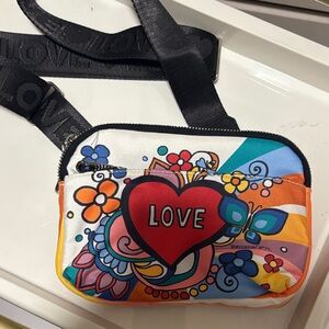 Brighton Multicolor Love Crossbody Bag